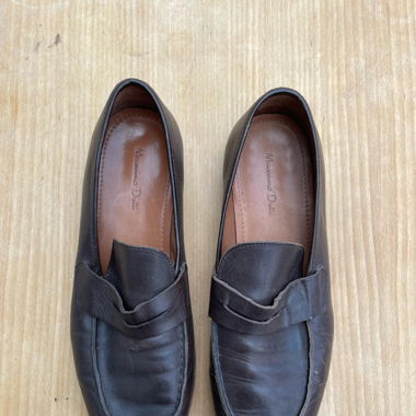 Braune Loafers 