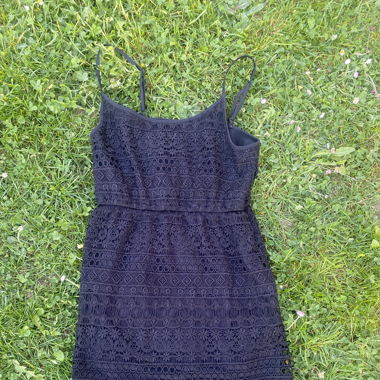 Robe noire dentelle 