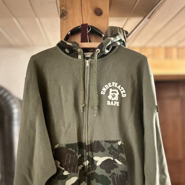 BAPE x Undefeated Zip 