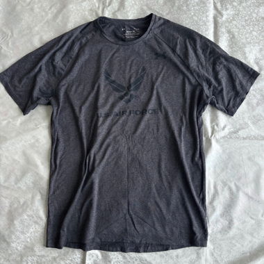 U.S. Air Force Black and Grey Tech Tee