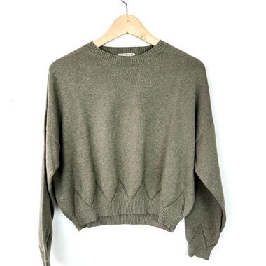 Maglione in cotone-cashmere_handmade