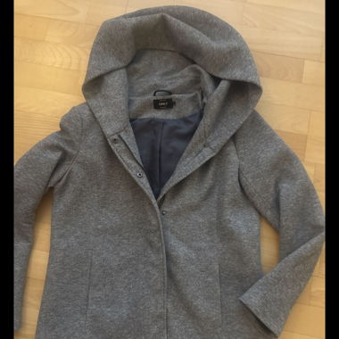 ONLY grey women's jacket with hood size L