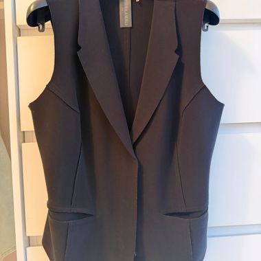 Gilet Norma Kamali nero