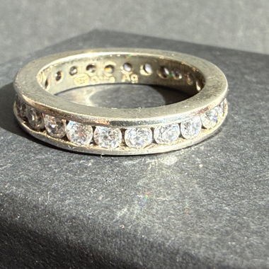 Anneau en argent 925, taille 52