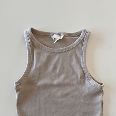 Crop Top beige