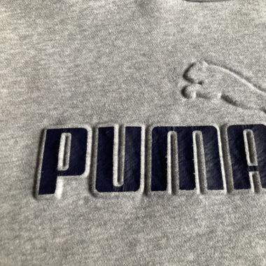 Sweat-shirt Hoodie Puma logo en relief M