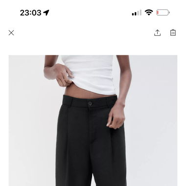 Pantalon zara