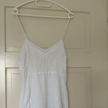 White summer dress
