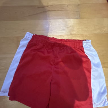 Red Sports Shorts
