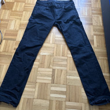Schwarze Slimmy Jeans