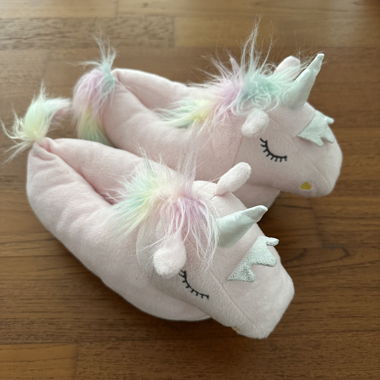 Chaussons licorne