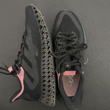 Scarpe da corsa Adidas nero/rosa
