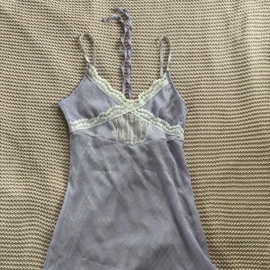Lavender Nightgown Nachtkleid lavendel coquette