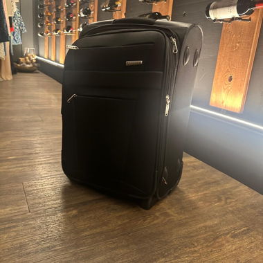 Black Delsey Trolley Case