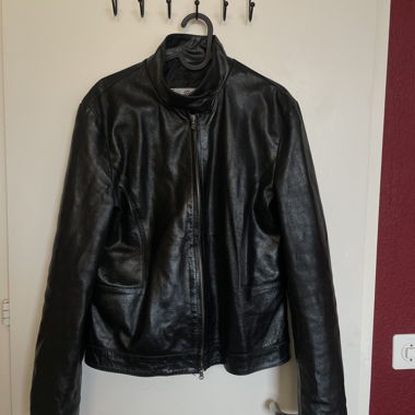 Biker leather jacket