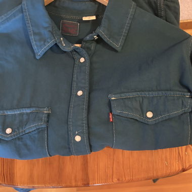 Camicia Levi's petrolio