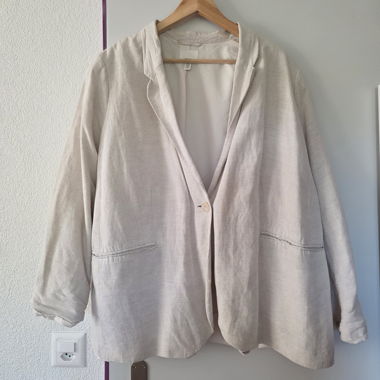 Linen Blazer XXL
