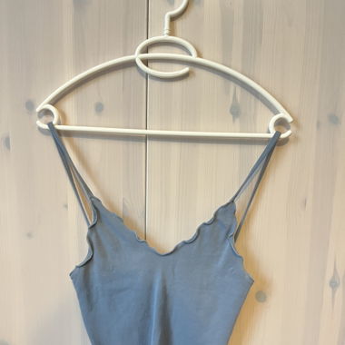 blue cute tank top