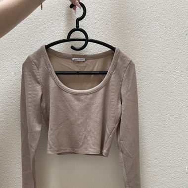 Crop top manches longues