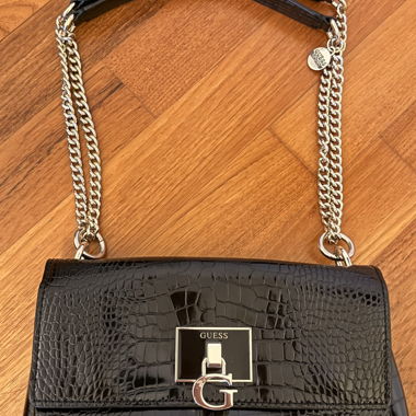 Borsa a tracolla GUESS nera
