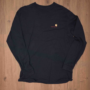 2x Carhartt American Script Longsleeve