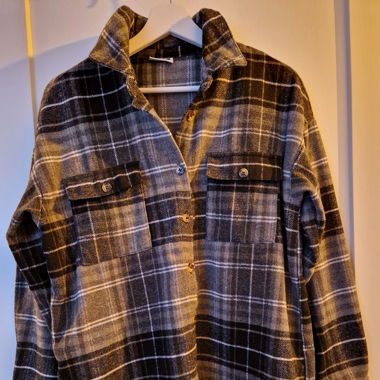 Oversized kariertes Hemd