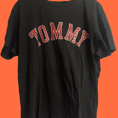 T-shirt Tommy Jeans nero