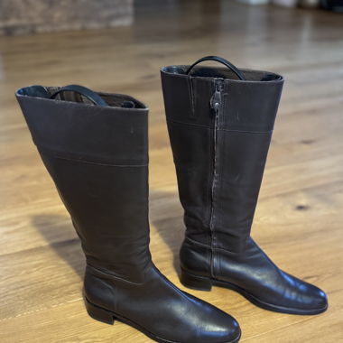 Unisa Stiefel Winterstiefel Leder Gr. 38 braun