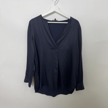Blouse Massimo Dutti bleu marine