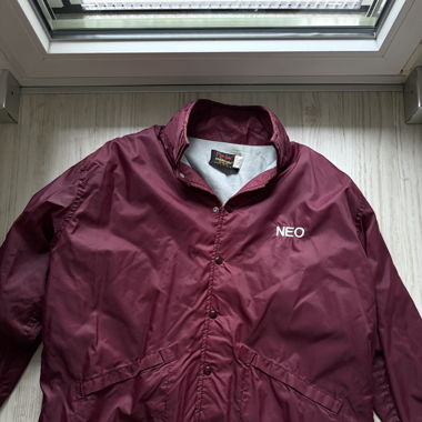 Vintage Pla-Jac Dunbrooke Burgundy Jacket L/XL NEO