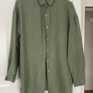 Olive Green SHEIN Shirt