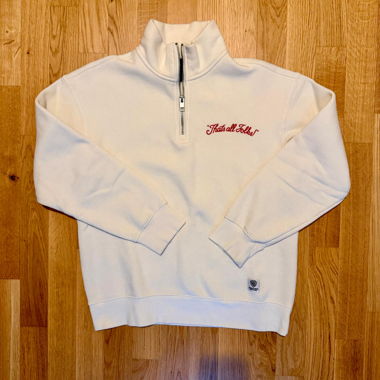 Felpa bianca con collo e zip H&M x Warner Bros