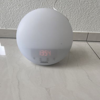 Réveil Philips avec lumière, radio