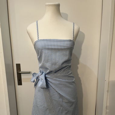 Summer dress blue