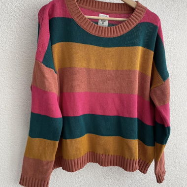 Billabong striped knit sweater