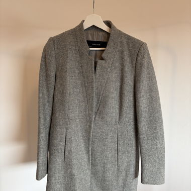 Manteau gris Zara Basic