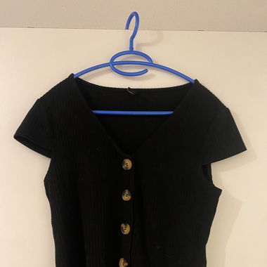Schwarzes T-Shirt 