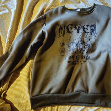 Grunge never give up Pullover