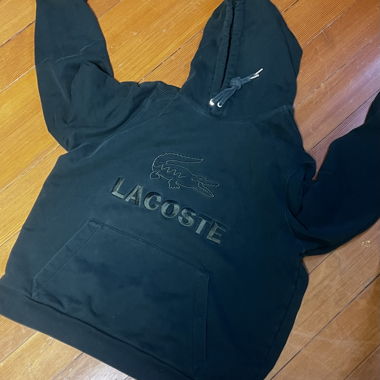Hoodie Lacoste noir
