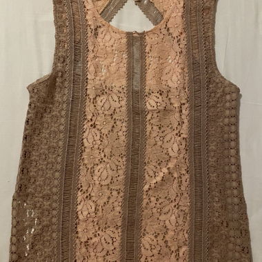 Top en dentelle MANGO sans manches, Taille S
