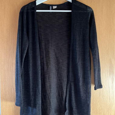 Black Cardigan, size S