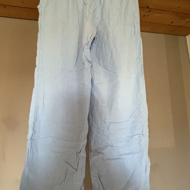 Pantalons d'été bleus