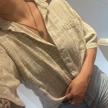 Beige Vintage Shirt