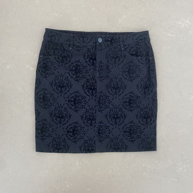 Vintage patternd pencil skirt