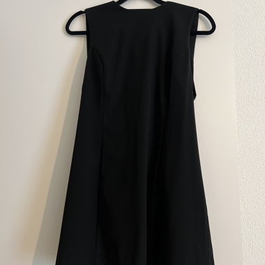 Robe noire sans manches H&M