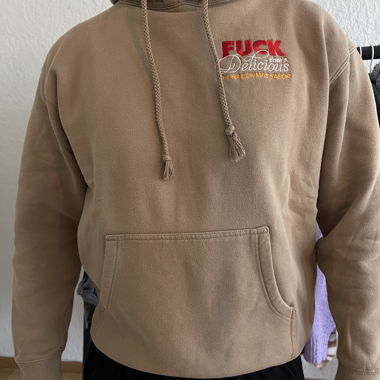 F*ck thats Delicious Hoodie brown