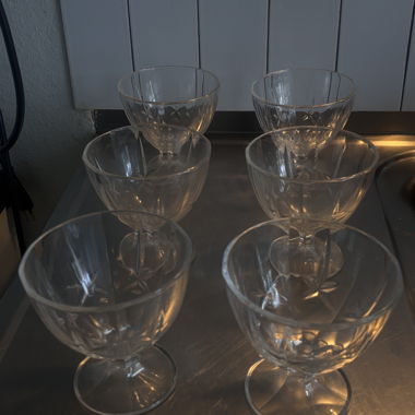 Coupe à dessert en vitre