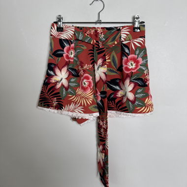 Zara Florale Bindeband-Shorts