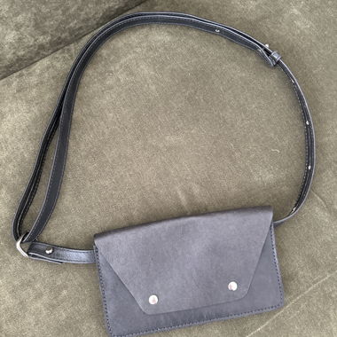 Black Ani Belt Bag