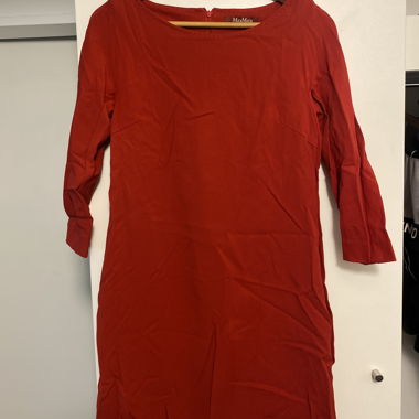 Red MaxMara Dress